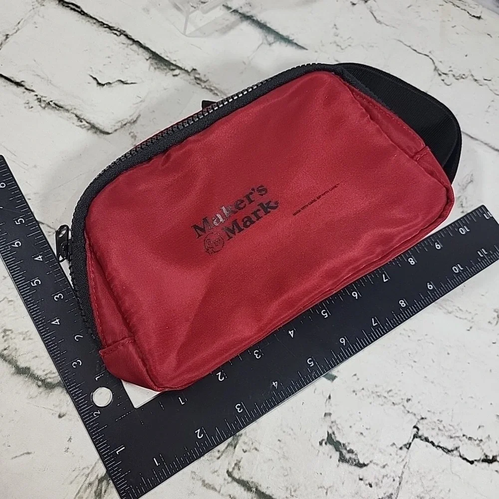Makers Mark Red Fanny‎ Pack Waist Bag Advertising